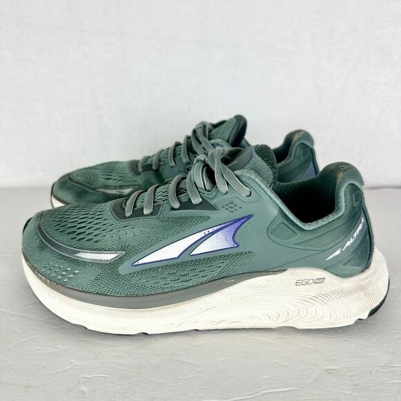 Altra Shoes - Altra Womens Paradigm 6 Road Running Shoe Size 8.5 Gray Purple AL0A5484254